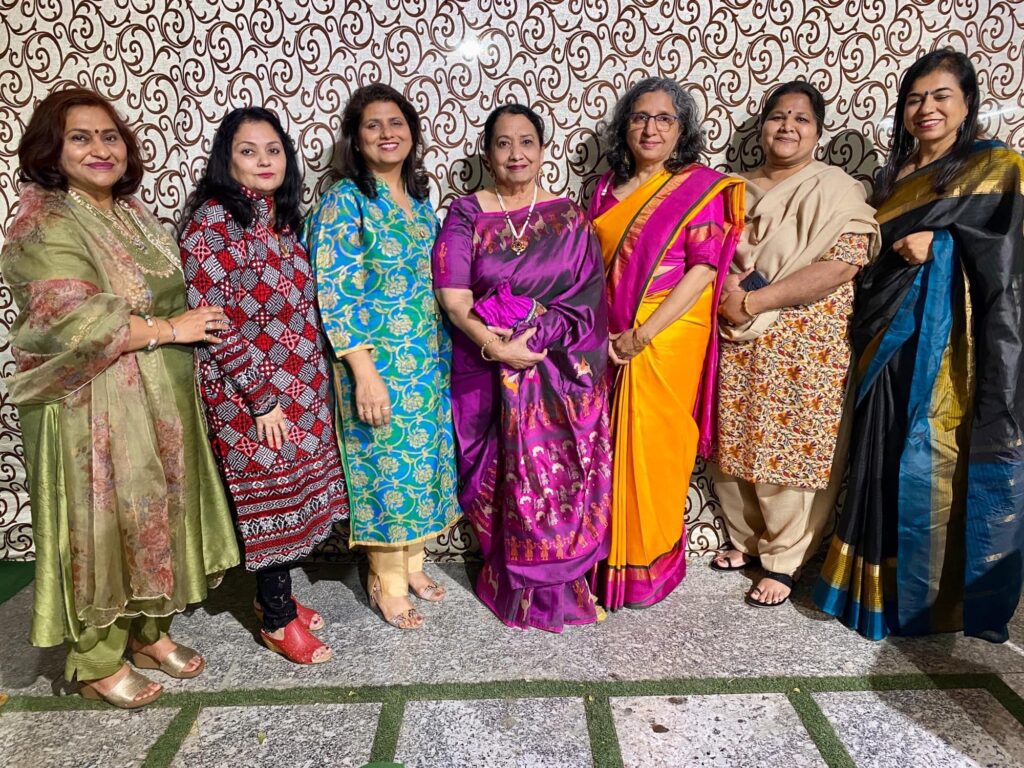A delegation of Women Freemasons from Bharati 56 attending the annual Grand Lodge of Northern India’s Annual Investiture